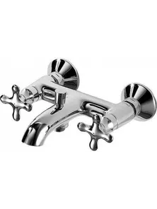 Смеситель Bravat SUMMER RAIN SR0954 для ванны и душа, с коротким изливом